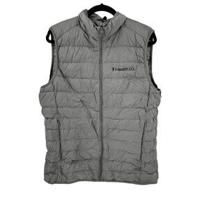 Uniqlo Ultra Light Down Packable Puffer Vest Gray Sleeveless Size Large